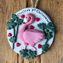 Load image into Gallery viewer, Custom child's theme Christmas ornament