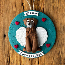 Load image into Gallery viewer, 1 member custom clay pet ornament