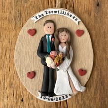 Load image into Gallery viewer, Custom wedding ornament