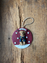 Load image into Gallery viewer, 1 member custom clay pet ornament