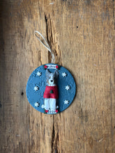 Load image into Gallery viewer, 1 member custom clay pet ornament