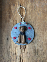 Load image into Gallery viewer, 1 member custom clay pet ornament