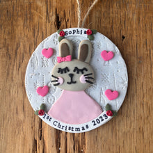 Load image into Gallery viewer, Custom child's theme Christmas ornament