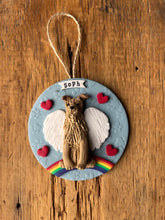 Load image into Gallery viewer, 1 member custom clay pet ornament