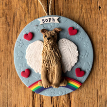 Load image into Gallery viewer, 1 member custom clay pet ornament