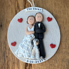 Load image into Gallery viewer, Custom wedding ornament