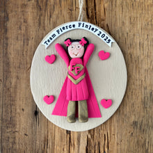 Load image into Gallery viewer, 1 Member custom clay Christmas ornament