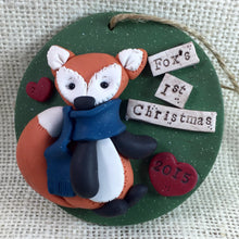 Load image into Gallery viewer, Custom Baby&#39;s first 1st Christmas clay ornament
