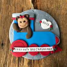 Load image into Gallery viewer, Custom kids / childs theme Christmas ornament