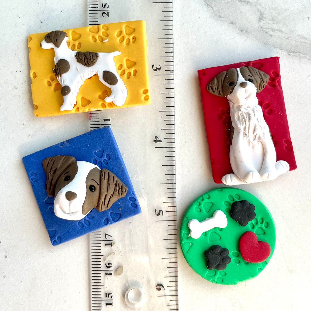 Brittany Dog fridge magnets