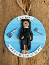 Load image into Gallery viewer, 1 Person Graduate clay Graduation Ornament gift