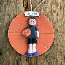 Load image into Gallery viewer, 1 Member custom clay Christmas ornament
