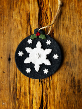 Load image into Gallery viewer, Snowflake Christmas ornament 3
