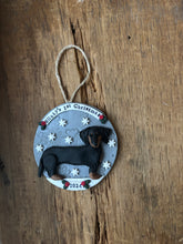Load image into Gallery viewer, 1 member custom clay pet ornament
