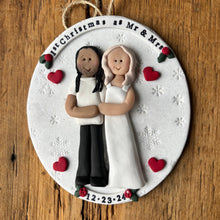 Load image into Gallery viewer, Custom wedding ornament
