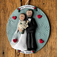 Load image into Gallery viewer, Custom wedding ornament
