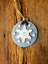 Load image into Gallery viewer, Snowflake Christmas ornament 1
