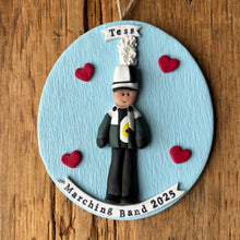 Load image into Gallery viewer, 1 Member custom clay Christmas ornament
