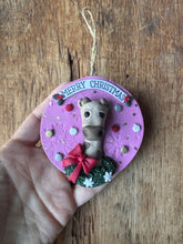 Load image into Gallery viewer, Giraffe Christmas ornament
