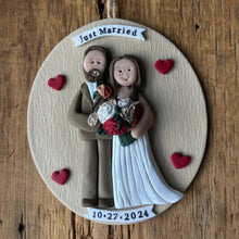 Load image into Gallery viewer, Custom wedding ornament
