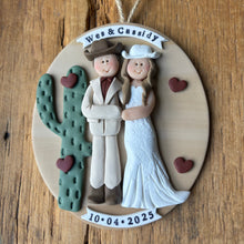 Load image into Gallery viewer, Custom wedding ornament
