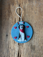 Load image into Gallery viewer, 1 member custom clay pet ornament
