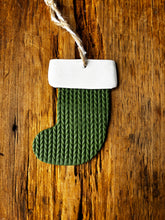 Load image into Gallery viewer, Christmas stocking ornaments set of 2
