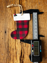Load image into Gallery viewer, Christmas stocking ornaments set of 2
