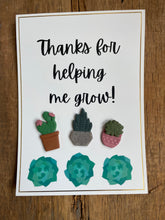 Load image into Gallery viewer, Succulent plant magnets
