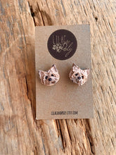 Load image into Gallery viewer, Yorkie Yorkshire terrier earrings
