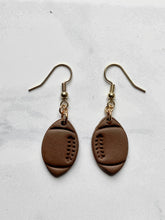 Load image into Gallery viewer, Football earrings
