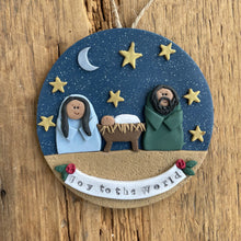 Load image into Gallery viewer, Nativity ornament
