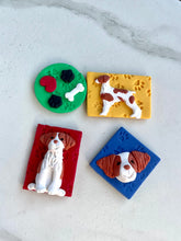 Load image into Gallery viewer, Brittany Dog fridge magnets
